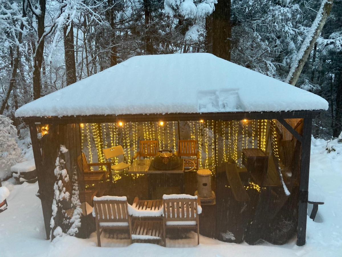 一棟貸切 森のお風呂とアウトドアサウナ 日光雪月花 Villa Exterior photo